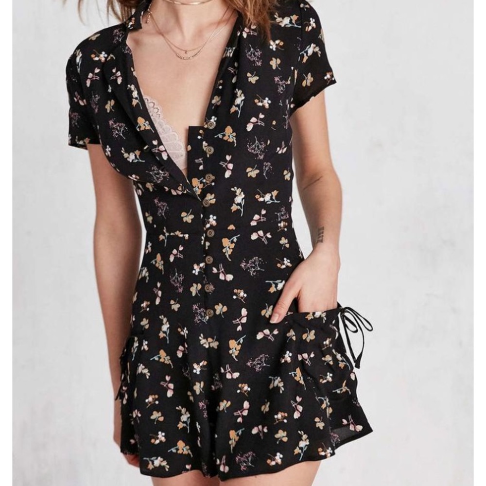 Urban Outfitters Kimichi Blue Romper